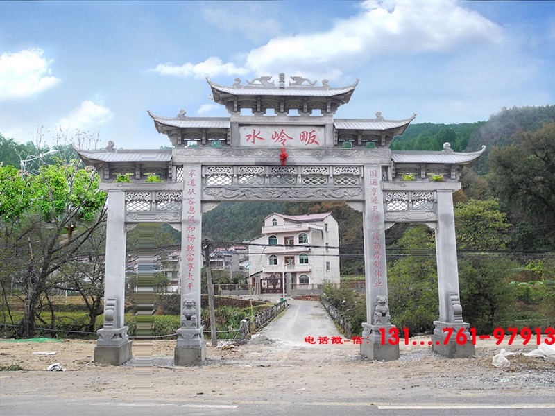 古代建筑的牌樓逐漸的變少了，你知道嗎？